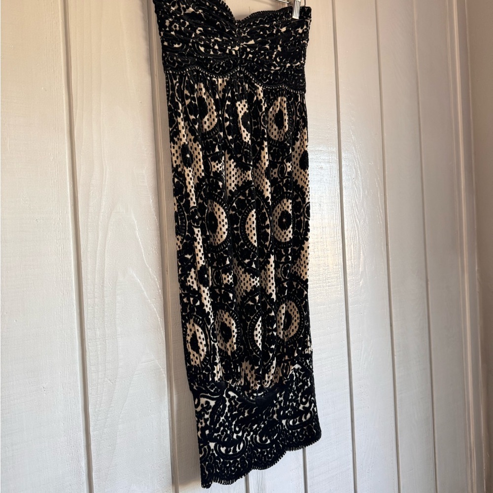 Diane Von Furstenberg Black Velvet Dress - Picture 6 of 8